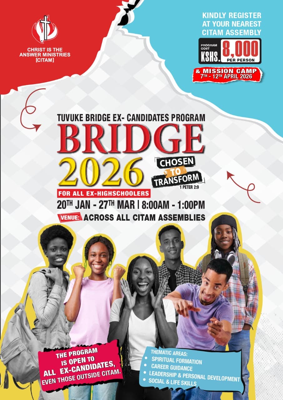 CITAM Kisumu Tuvuke Bridge for ex-Candidates